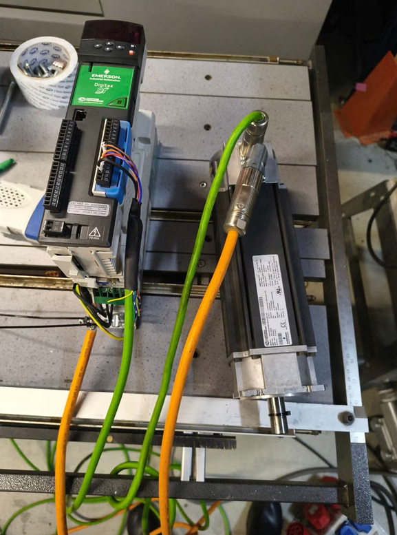 Emerson Control Techniques Digitax ST Servo Drive & Motor