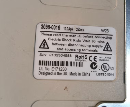 Emerson Control Techniques Digitax ST Servo Drive & Motor - Afbeelding 9
