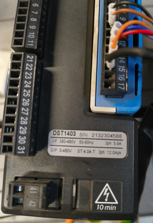Emerson Control Techniques Digitax ST Servo Drive & Motor - Afbeelding 10