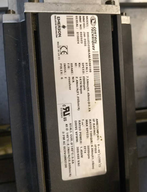 Emerson Control Techniques Digitax ST Servo Drive & Motor - Afbeelding 2