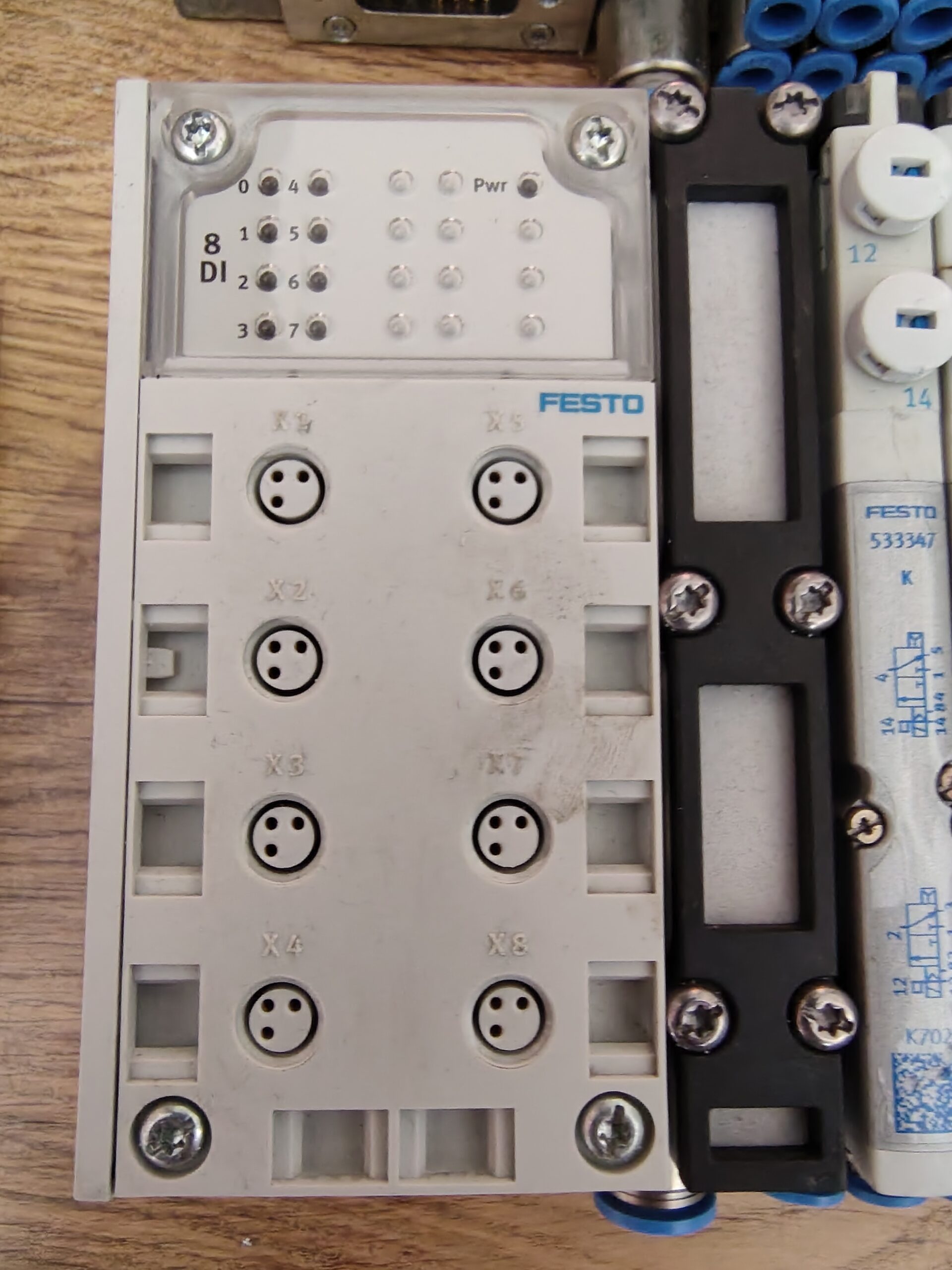 Festo CPX module met ventieleneiland en ventielen - Afbeelding 7